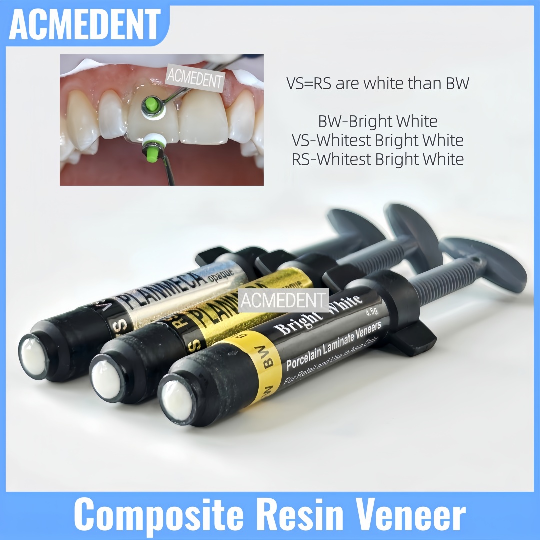 Teeth Whitening Vs Veneers - 4,5 g Dental-Verbundharzfurnier, leichte Heilung, helles