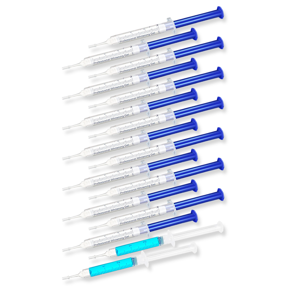 Teeth Whitening Laser - Zahnaufhellungs-Gel mit Minzgeschmack, sanftes Aufhellungsgel, einfach