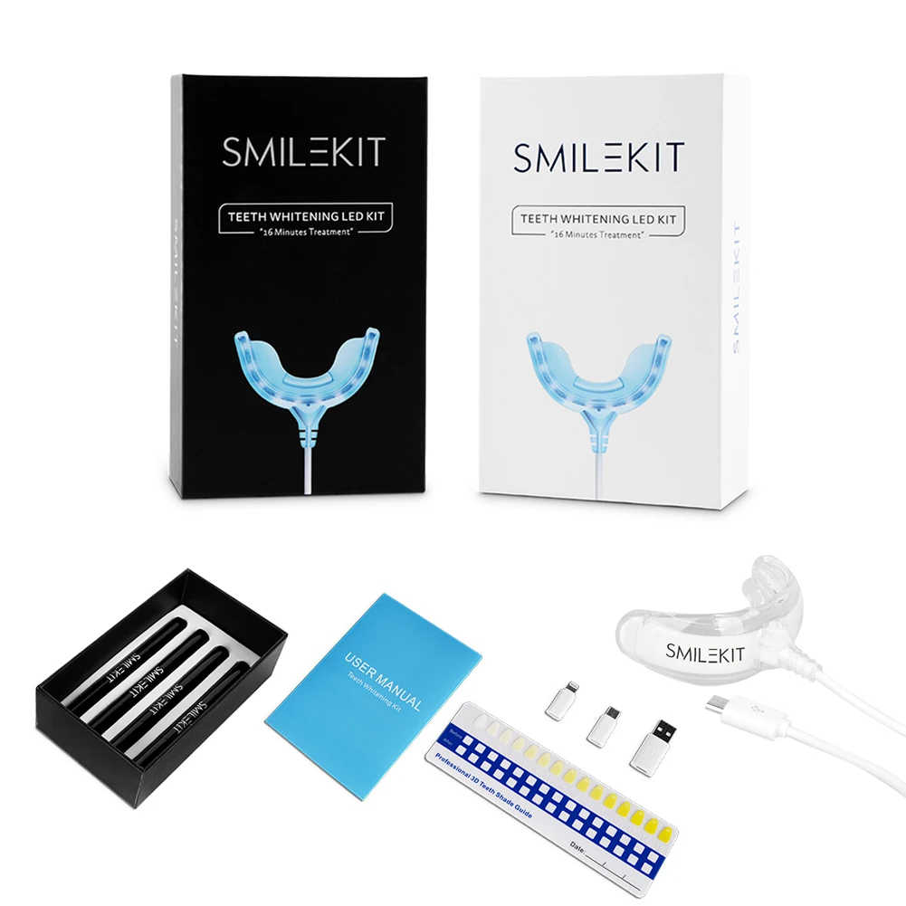 Smart Timing 16 LED Kaltlicht  – Teeth Whitening Laser Bewertung und Preis