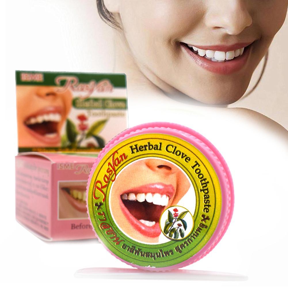 1 stücke Natürliche Rasyan Krä – Teeth Whitening Thailand Bewertung und Preis